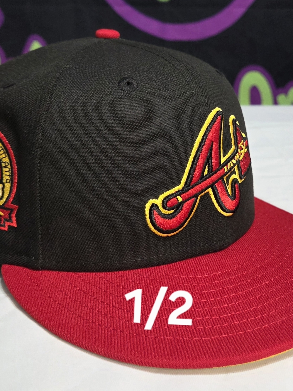 New Era 7 1/2 - Hat Club NBA Crossover Cool Fashion Drop - Atlanta Braves